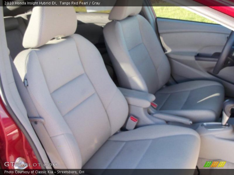  2010 Insight Hybrid EX Gray Interior