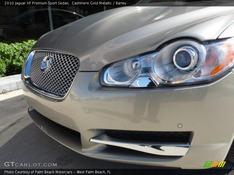 Cashmere Gold Metallic / Barley 2010 Jaguar XF Premium Sport Sedan