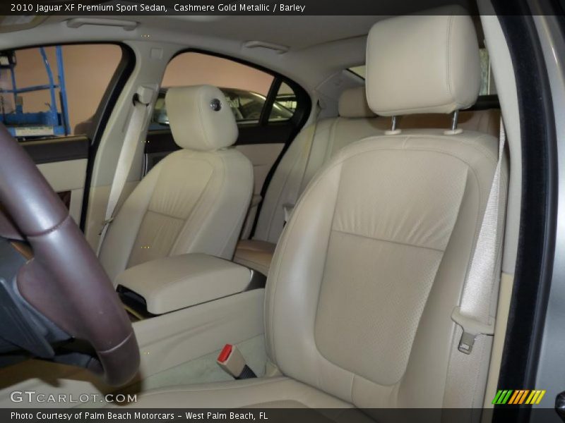 Cashmere Gold Metallic / Barley 2010 Jaguar XF Premium Sport Sedan