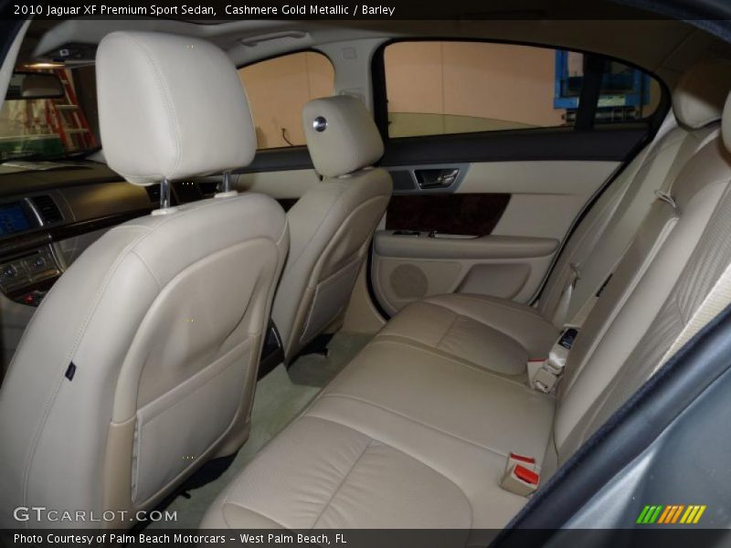 Cashmere Gold Metallic / Barley 2010 Jaguar XF Premium Sport Sedan