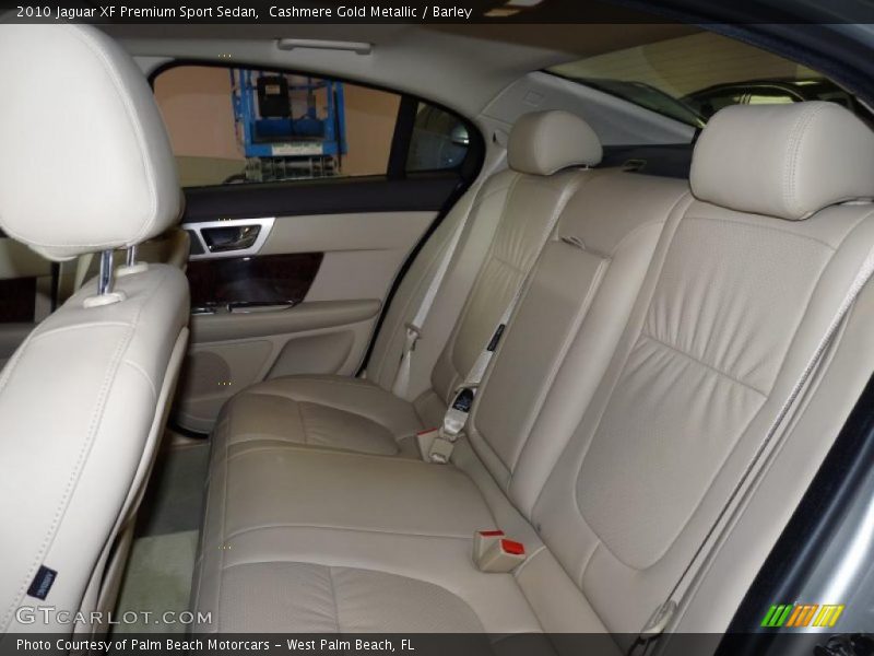 Cashmere Gold Metallic / Barley 2010 Jaguar XF Premium Sport Sedan