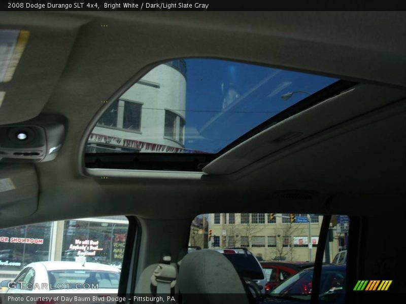 Bright White / Dark/Light Slate Gray 2008 Dodge Durango SLT 4x4