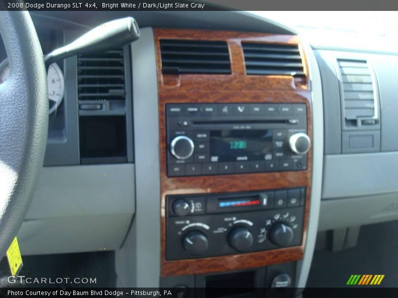 Bright White / Dark/Light Slate Gray 2008 Dodge Durango SLT 4x4