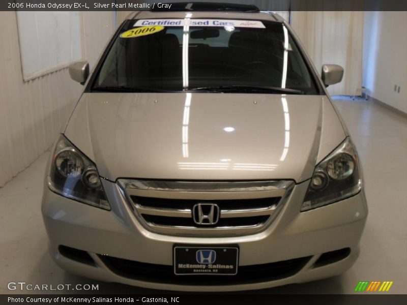Silver Pearl Metallic / Gray 2006 Honda Odyssey EX-L