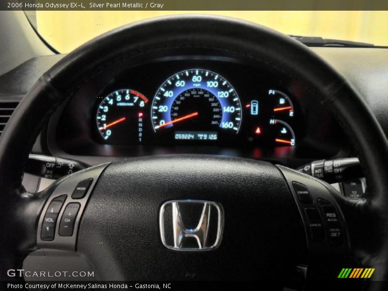 Silver Pearl Metallic / Gray 2006 Honda Odyssey EX-L