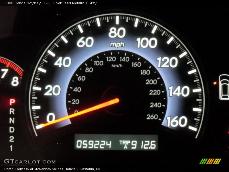Silver Pearl Metallic / Gray 2006 Honda Odyssey EX-L