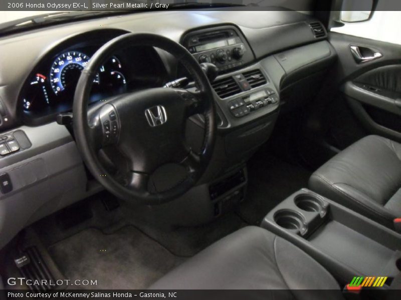 Silver Pearl Metallic / Gray 2006 Honda Odyssey EX-L