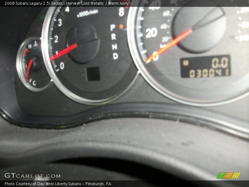 Harvest Gold Metallic / Warm Ivory 2008 Subaru Legacy 2.5i Sedan