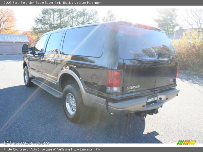 Black / Medium Parchment 2003 Ford Excursion Eddie Bauer 4x4