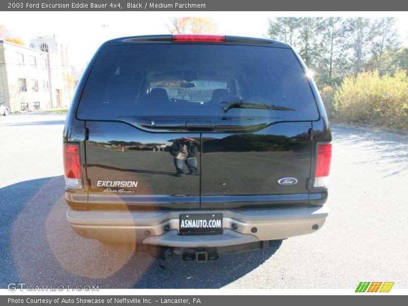 Black / Medium Parchment 2003 Ford Excursion Eddie Bauer 4x4