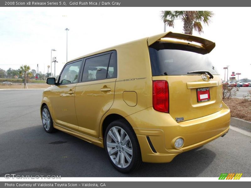 Gold Rush Mica / Dark Gray 2008 Scion xB Release Series 5.0
