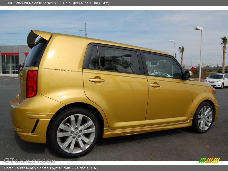 Gold Rush Mica / Dark Gray 2008 Scion xB Release Series 5.0