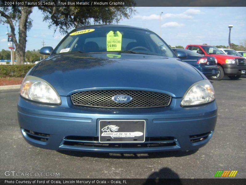 True Blue Metallic / Medium Graphite 2004 Ford Taurus SE Sedan