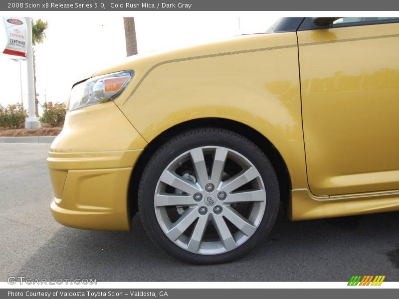 Gold Rush Mica / Dark Gray 2008 Scion xB Release Series 5.0