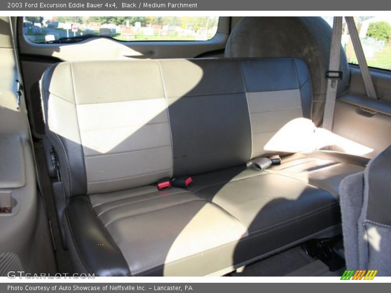 Black / Medium Parchment 2003 Ford Excursion Eddie Bauer 4x4