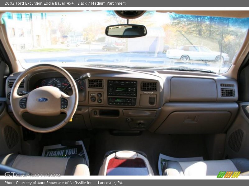 Black / Medium Parchment 2003 Ford Excursion Eddie Bauer 4x4