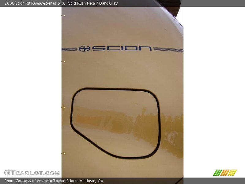 Gold Rush Mica / Dark Gray 2008 Scion xB Release Series 5.0