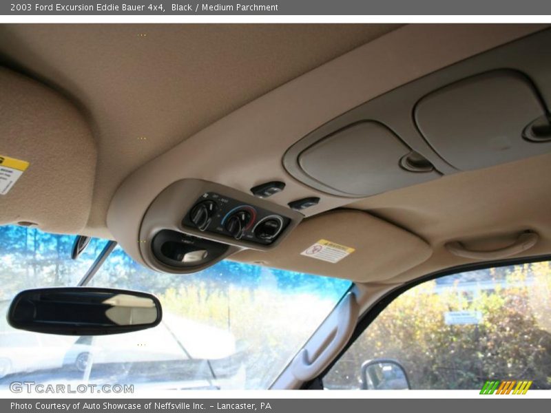 Black / Medium Parchment 2003 Ford Excursion Eddie Bauer 4x4