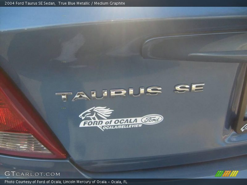 True Blue Metallic / Medium Graphite 2004 Ford Taurus SE Sedan
