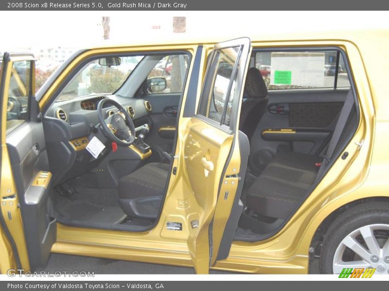 Gold Rush Mica / Dark Gray 2008 Scion xB Release Series 5.0