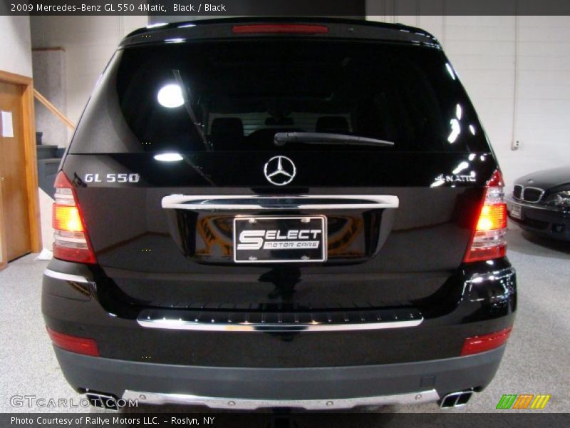 Black / Black 2009 Mercedes-Benz GL 550 4Matic