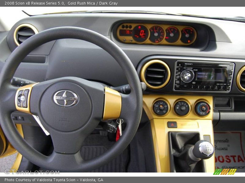 Gold Rush Mica / Dark Gray 2008 Scion xB Release Series 5.0