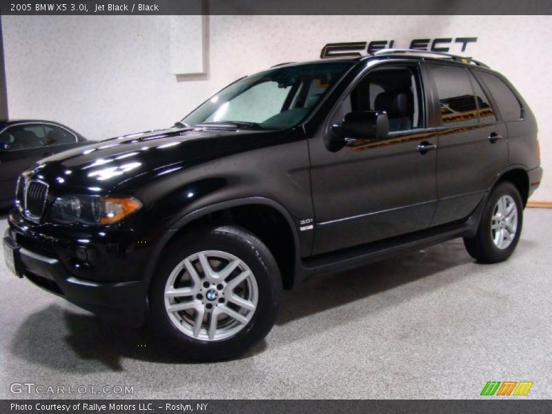 Jet Black / Black 2005 BMW X5 3.0i