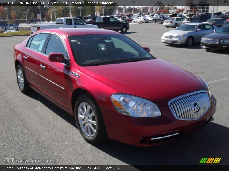Crystal Red Tintcoat / Cocoa/Cashmere 2011 Buick Lucerne CXL