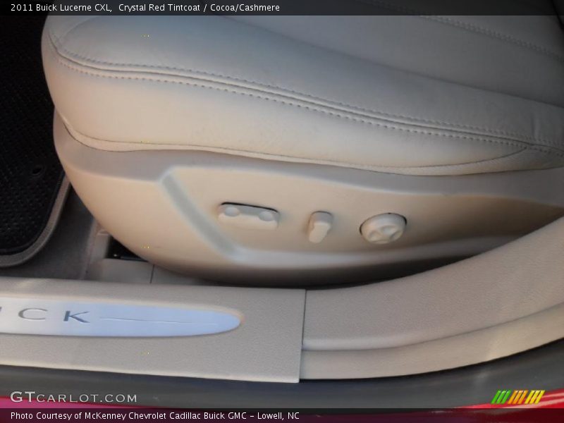 Crystal Red Tintcoat / Cocoa/Cashmere 2011 Buick Lucerne CXL