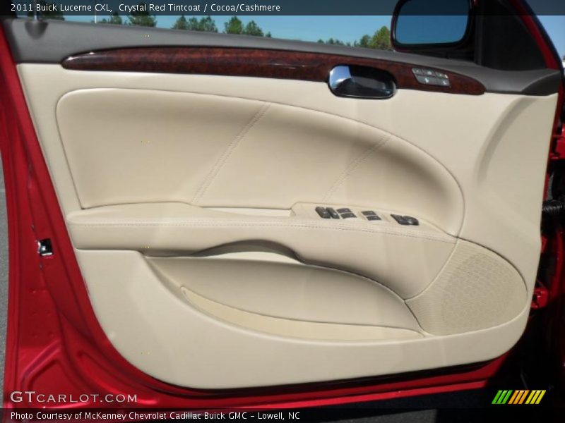 Crystal Red Tintcoat / Cocoa/Cashmere 2011 Buick Lucerne CXL