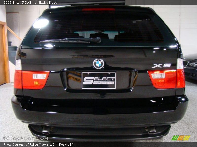 Jet Black / Black 2005 BMW X5 3.0i