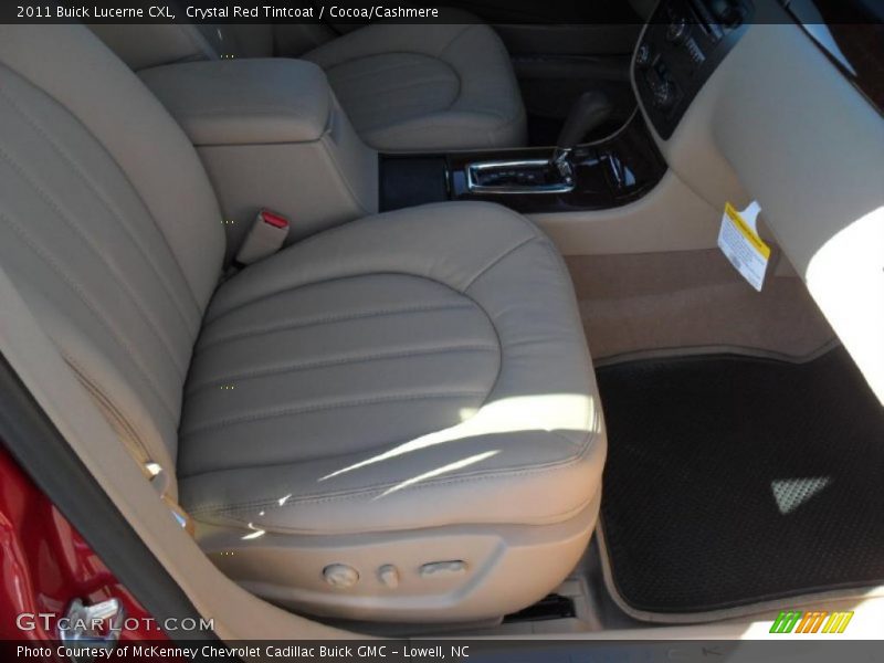 Crystal Red Tintcoat / Cocoa/Cashmere 2011 Buick Lucerne CXL