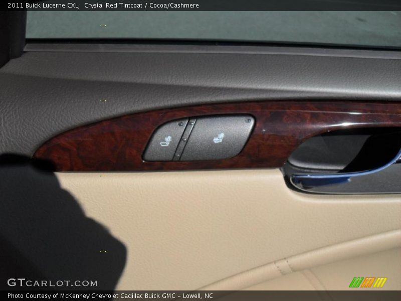 Crystal Red Tintcoat / Cocoa/Cashmere 2011 Buick Lucerne CXL