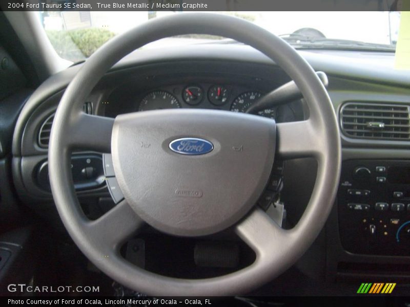 True Blue Metallic / Medium Graphite 2004 Ford Taurus SE Sedan