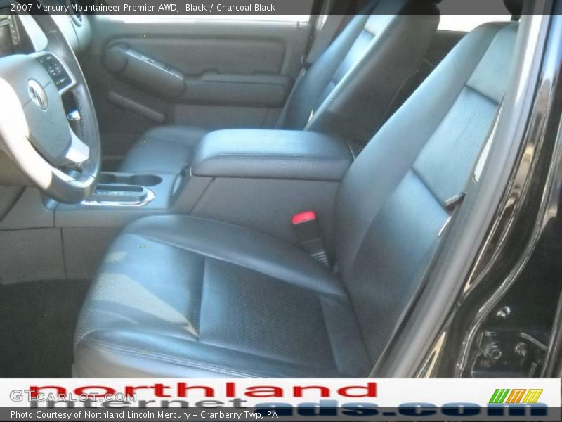 Black / Charcoal Black 2007 Mercury Mountaineer Premier AWD
