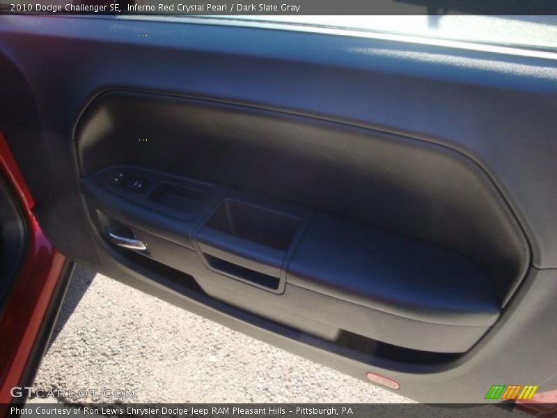 Inferno Red Crystal Pearl / Dark Slate Gray 2010 Dodge Challenger SE