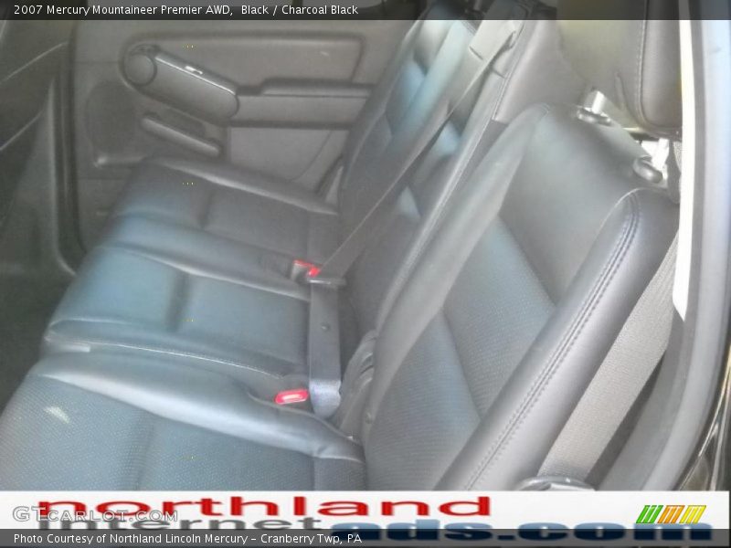 Black / Charcoal Black 2007 Mercury Mountaineer Premier AWD