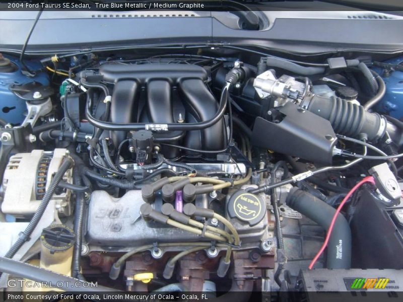 True Blue Metallic / Medium Graphite 2004 Ford Taurus SE Sedan