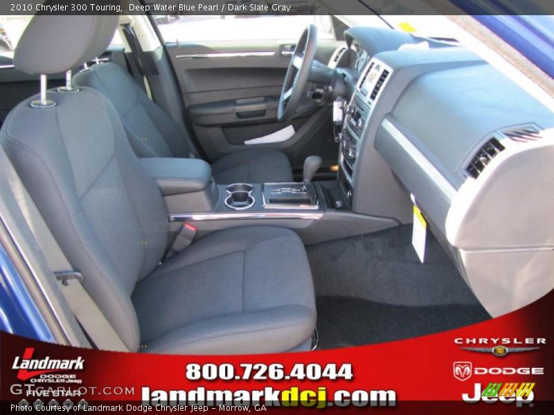 Deep Water Blue Pearl / Dark Slate Gray 2010 Chrysler 300 Touring