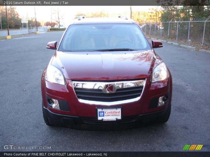 Red Jewel / Tan 2010 Saturn Outlook XR