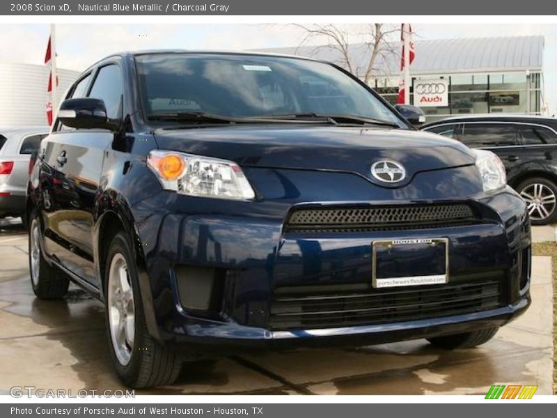 Nautical Blue Metallic / Charcoal Gray 2008 Scion xD