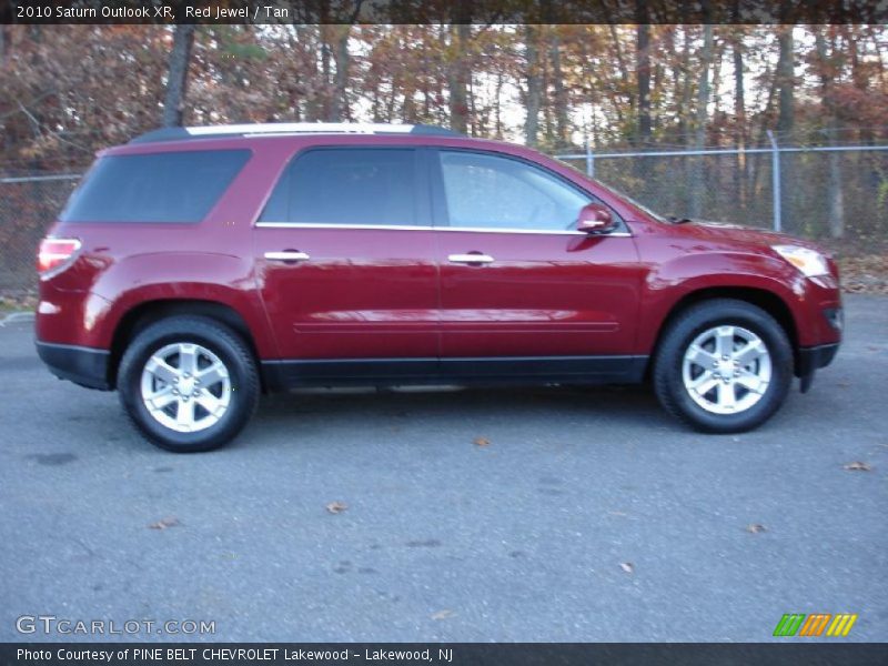 Red Jewel / Tan 2010 Saturn Outlook XR