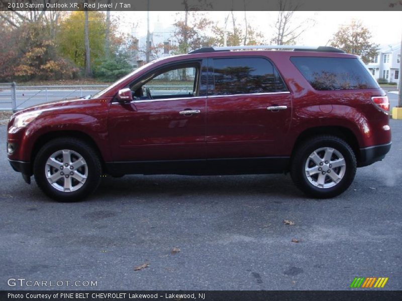 Red Jewel / Tan 2010 Saturn Outlook XR