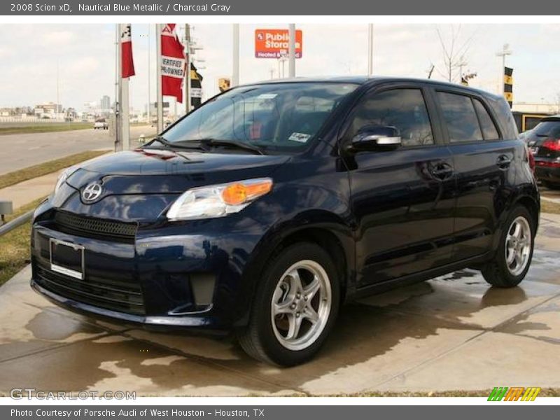 Nautical Blue Metallic / Charcoal Gray 2008 Scion xD