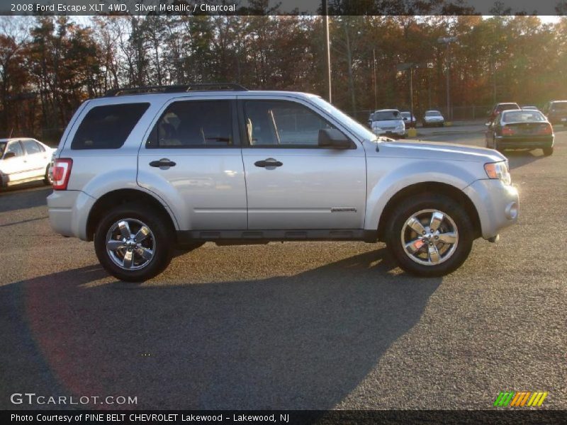 Silver Metallic / Charcoal 2008 Ford Escape XLT 4WD