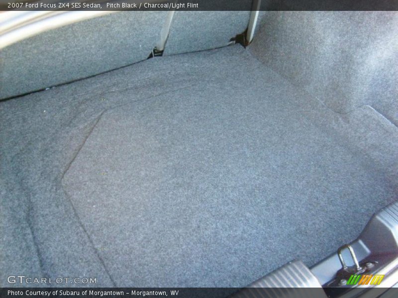 Pitch Black / Charcoal/Light Flint 2007 Ford Focus ZX4 SES Sedan