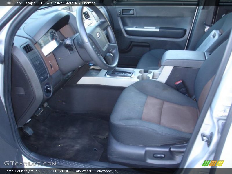 Silver Metallic / Charcoal 2008 Ford Escape XLT 4WD