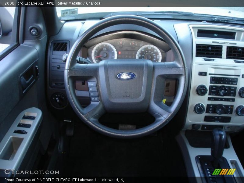Silver Metallic / Charcoal 2008 Ford Escape XLT 4WD