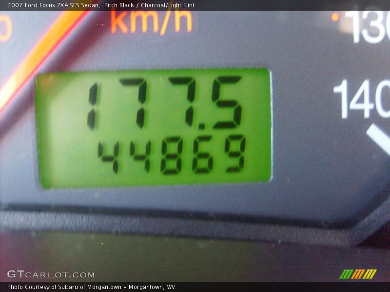 Pitch Black / Charcoal/Light Flint 2007 Ford Focus ZX4 SES Sedan