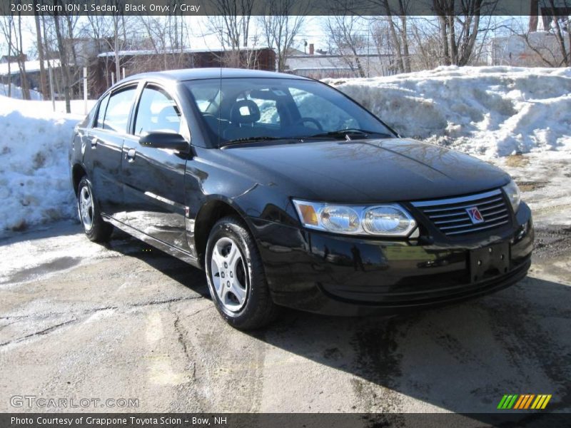 Black Onyx / Gray 2005 Saturn ION 1 Sedan